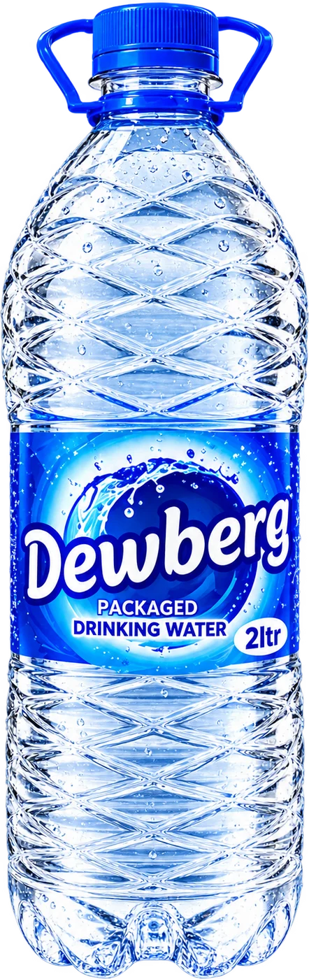 Dewberg 2 litre packaged drinking water bottle